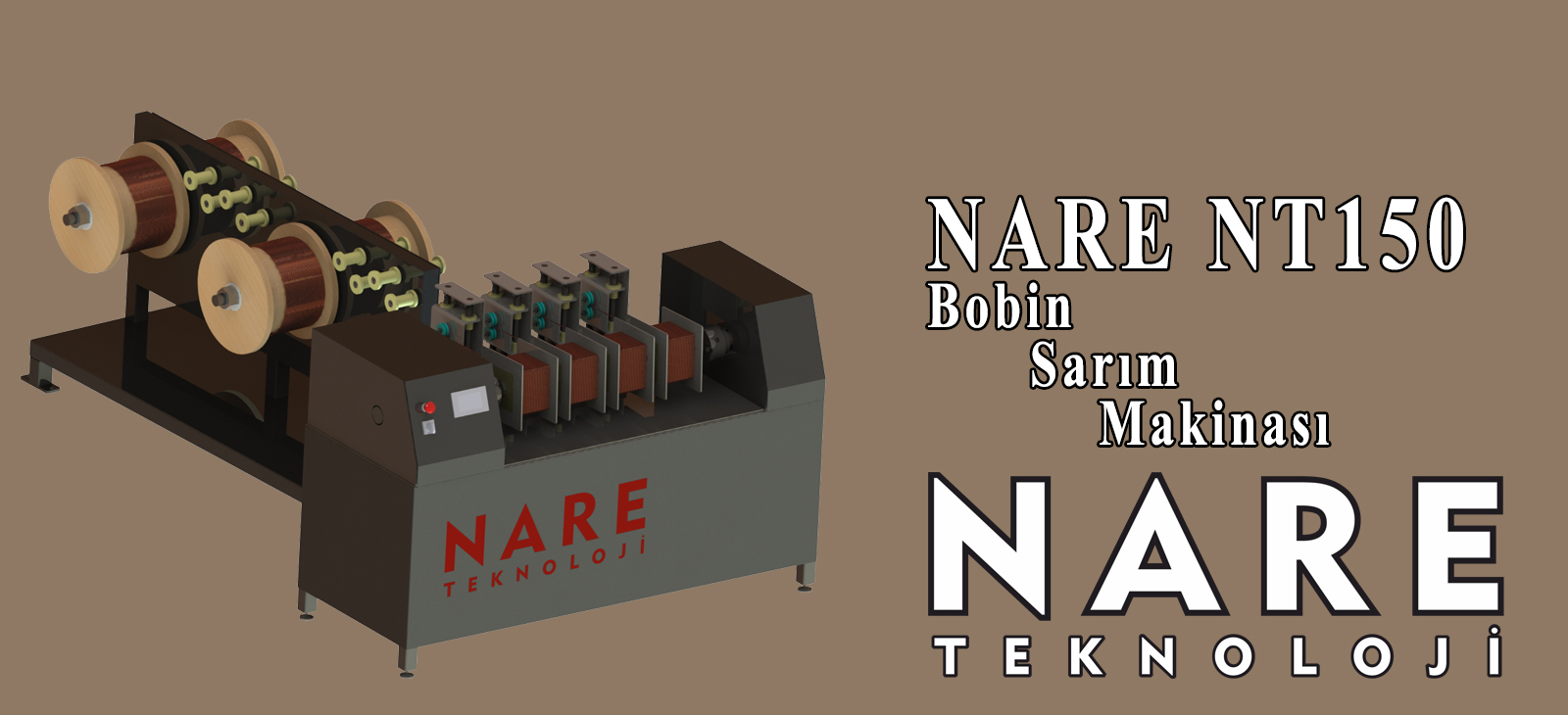 Bobin sarma makinası nare teknoloji