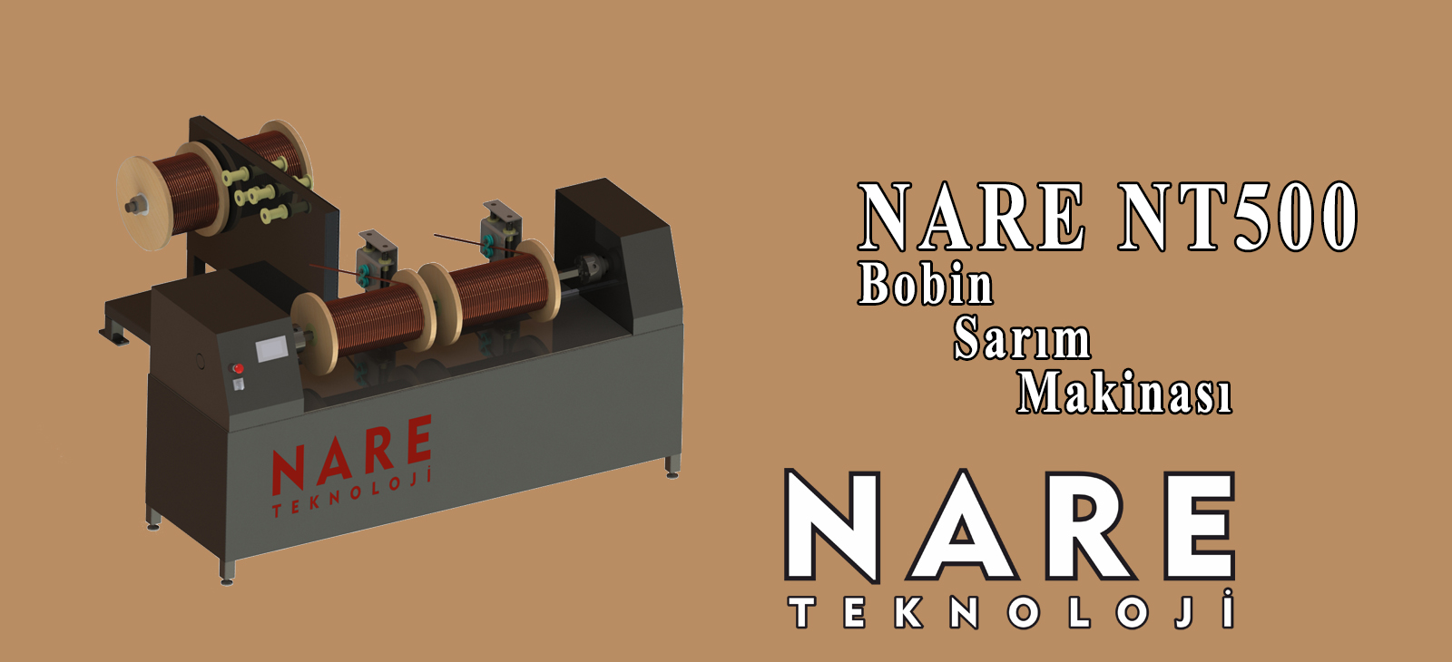 Bobin sarma makinası nare teknoloji