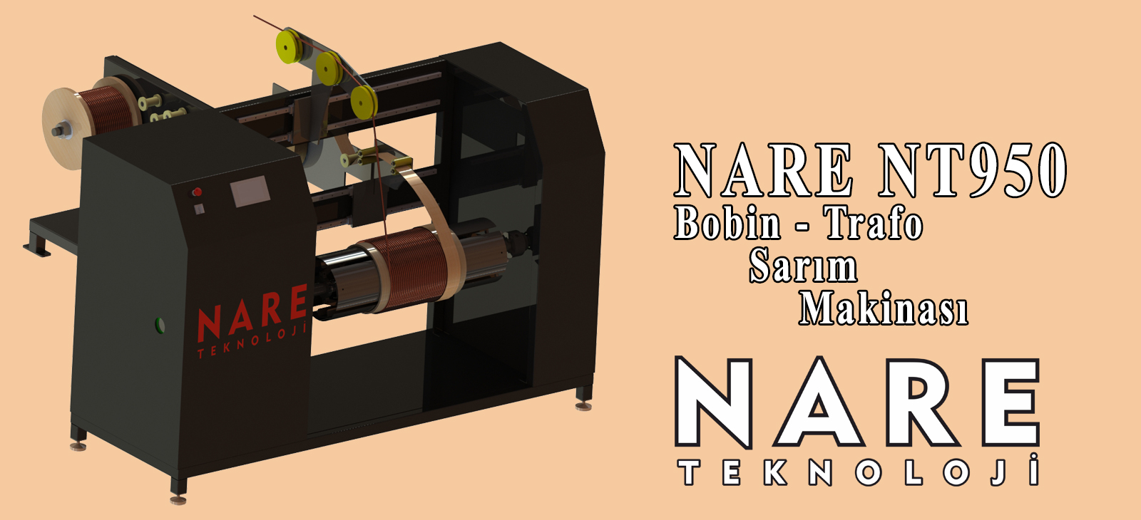 Bobin sarma makinası nare teknoloji